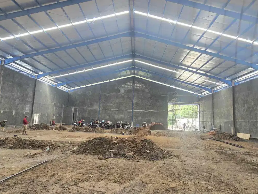 DISEWAKAN GUDANG BARU DI KAWASAN INDUSTRI CANDI  SEMARANG BARAT