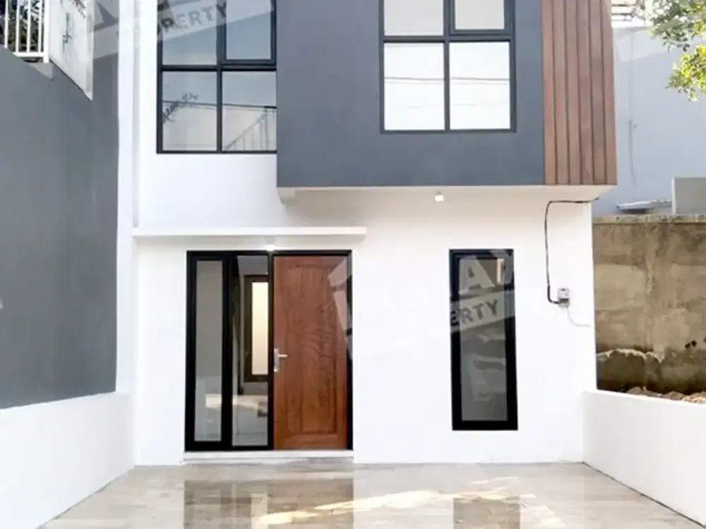 Rumah Baru 2 Lantai Minimalis Ready Stock di Sulfat Malang