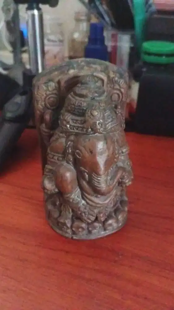 Patung Ganesa Logam