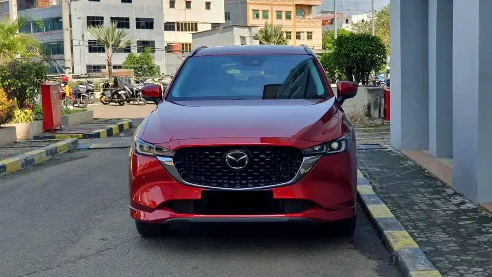 Low km.4rb Mazda CX-5 Elite Sunroof Boss FL AT Red 2024 pakai 2026