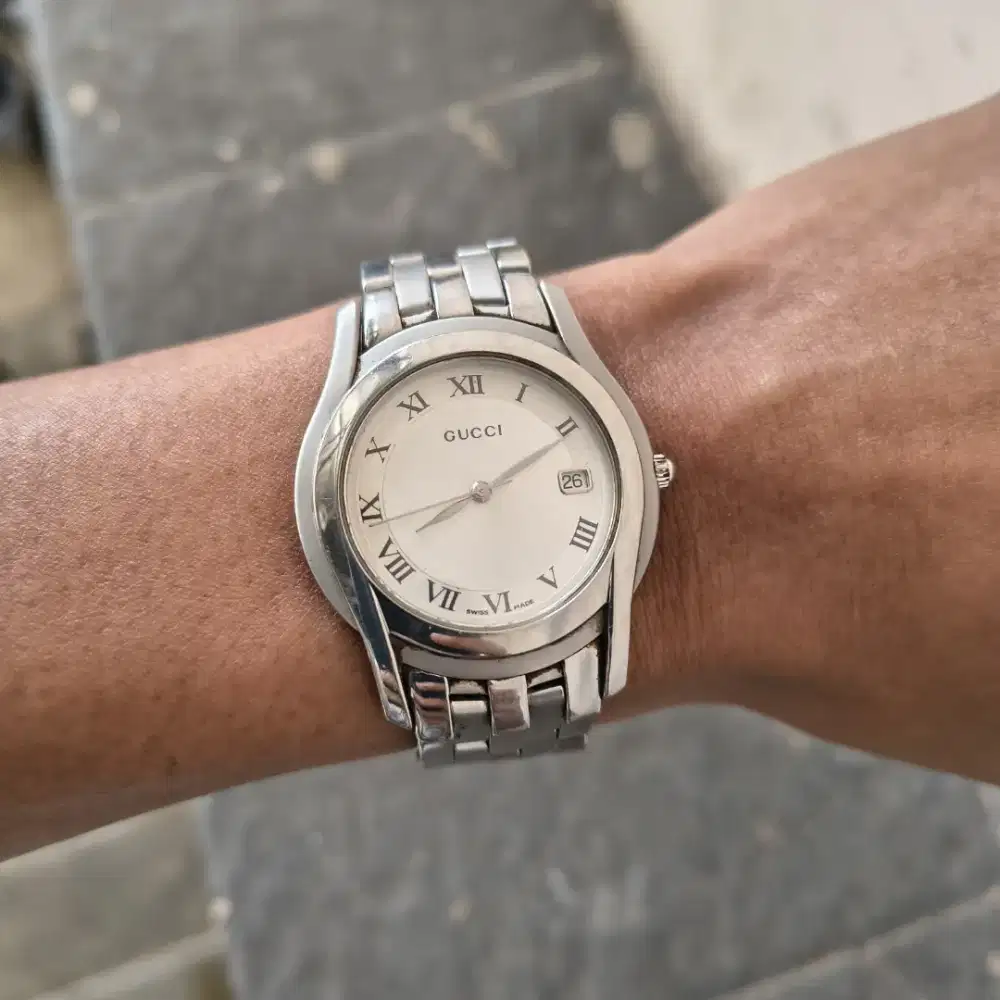 JAM TANGAN Gucci ORIGINAL 5500M – SWISS MADE