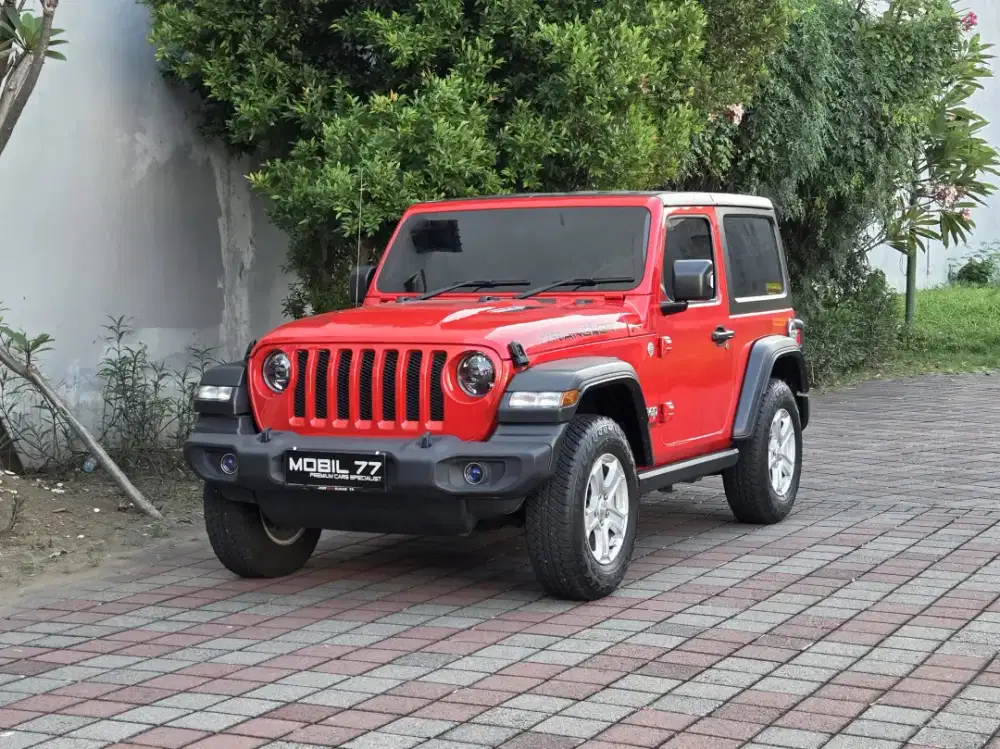 Jeep Wrangler JL sport 2.0L turbo odo5rb Tahun 2023 nik 2020