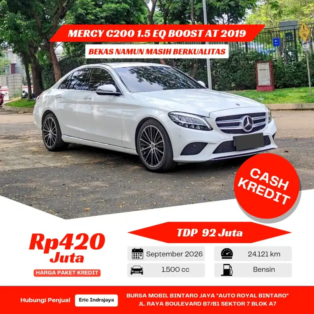 Mercedes-Benz C200 EQ BOOST 1.5 AT 2019