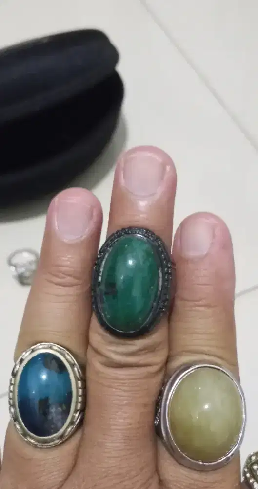 CINCIN BATU BACAN, UNGU (AKIK) KUALITAS (Harga NEGO)