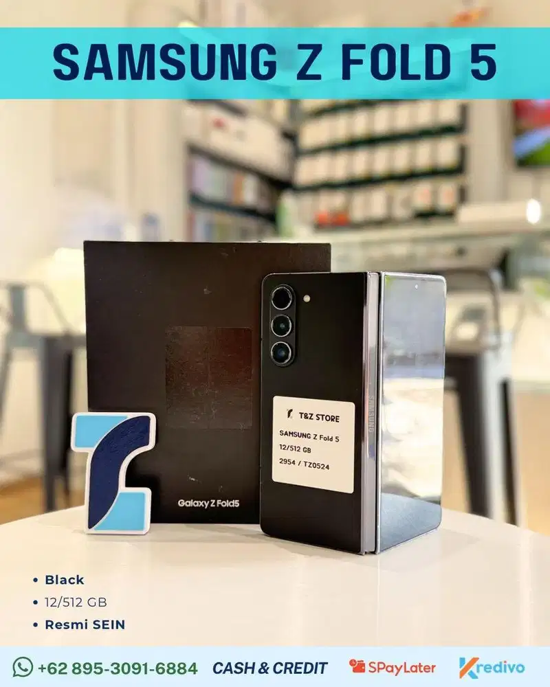 SAMSUNG Z FOLD 5 12/512GB - BLACK