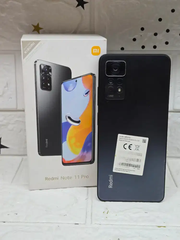 Xiaomi redmi note 11 pro 6/128 second resmi