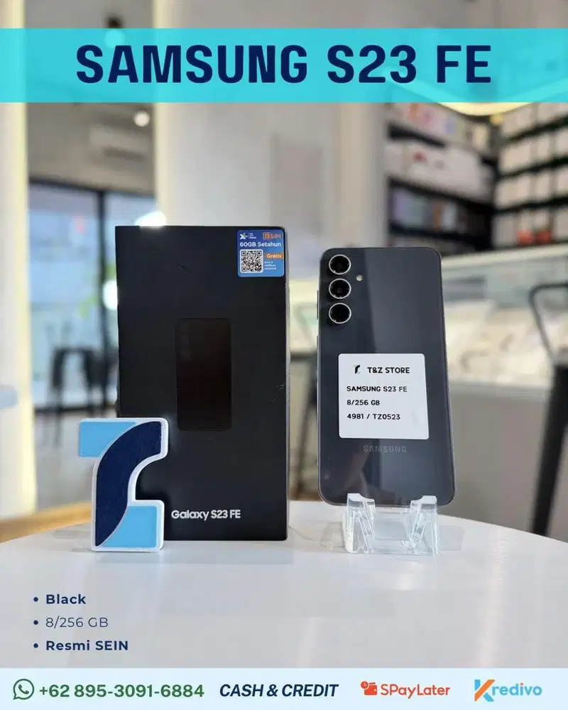 SAMSUNG S23 FE 8/256GB - BLACK