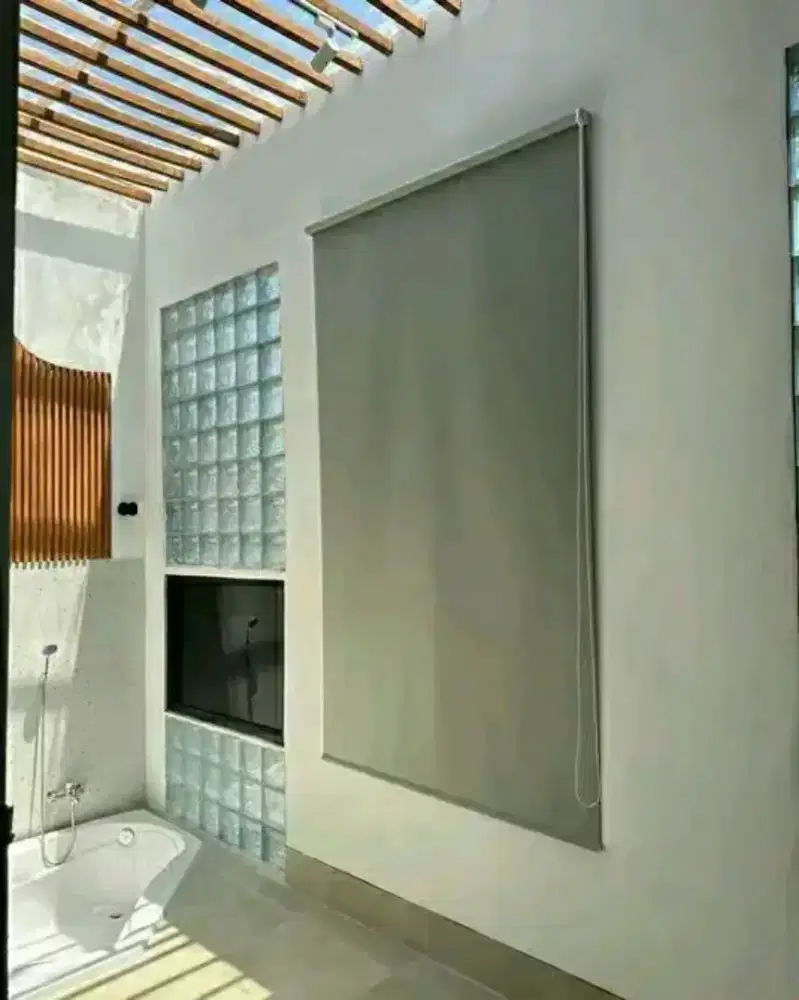 Mini blind siap pasang