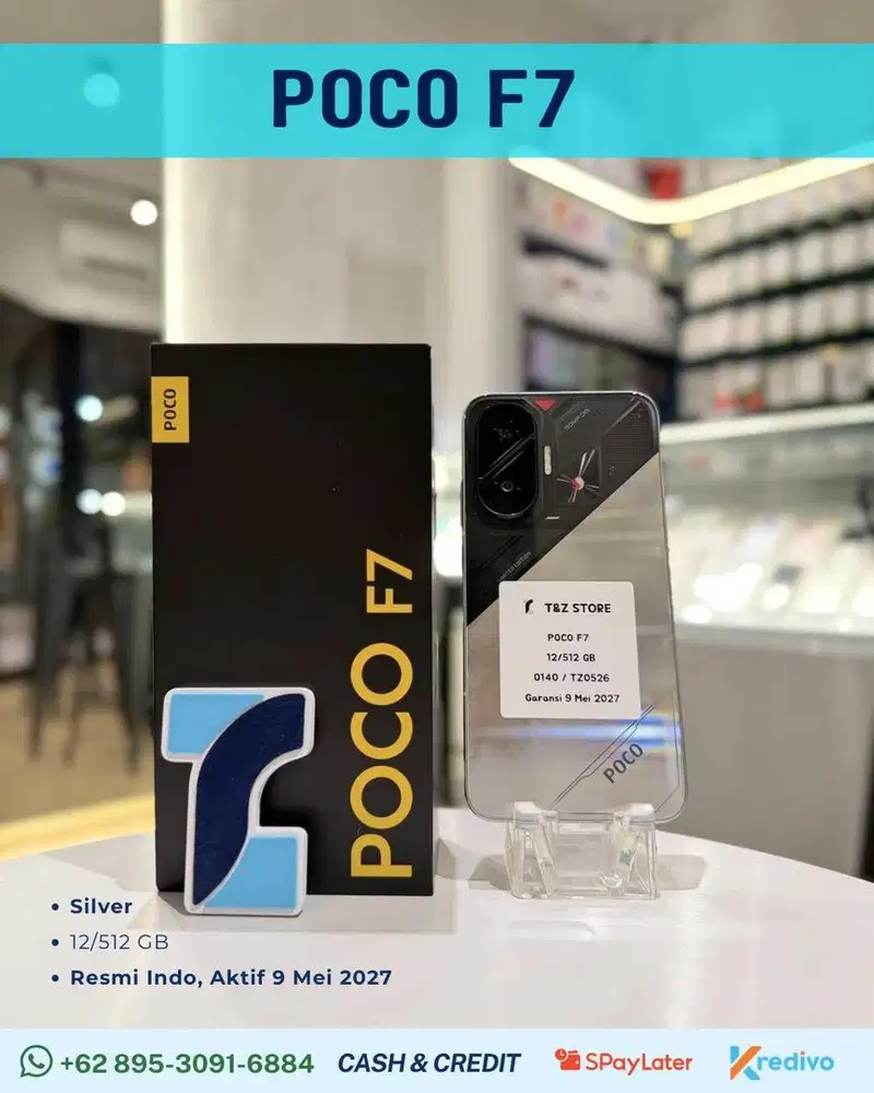 POCO F7 12/512GB - SILVER