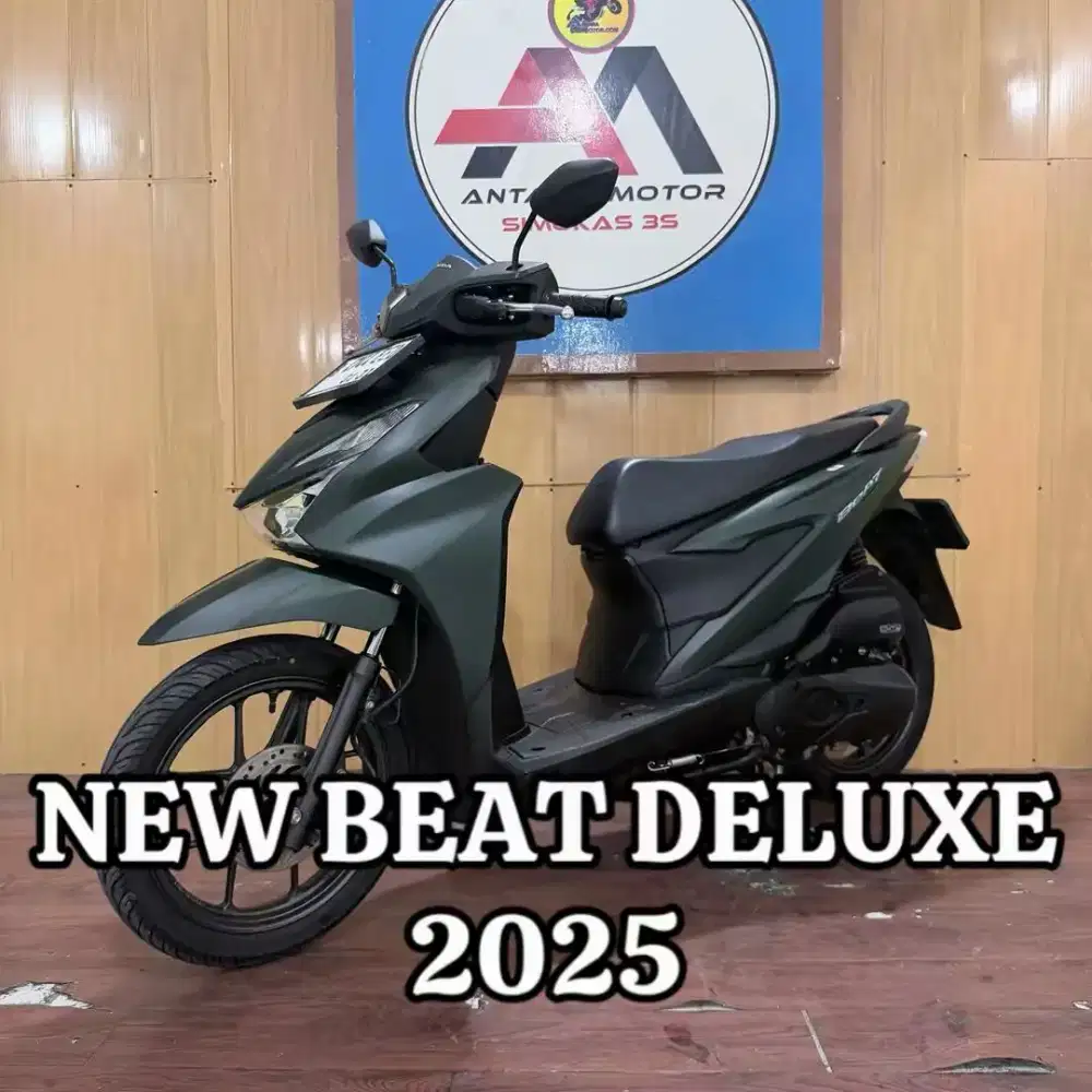 [FORE SALE] HONDA NEW BEAT DELUXE 2025 ISTIMEWA KM LOW GRESS BOSBKU