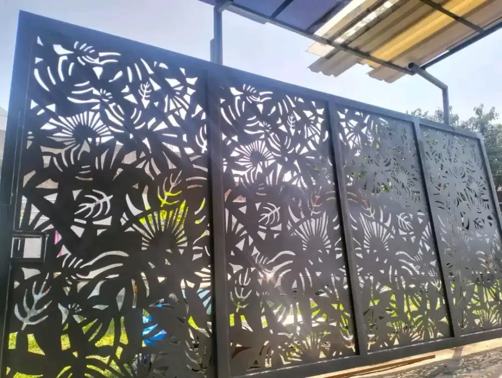 Pagar kating bebas motif 829