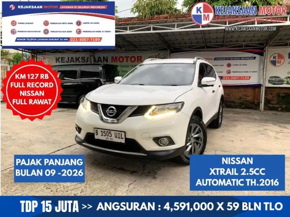 Nissan Xtrail 2.5cc Automatic Th.2016 POWER BACKDOOR