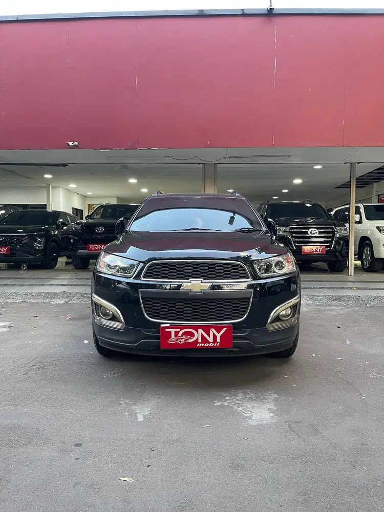 Chevrolet Captiva Diesel AT Ada Barcode 2015 Hitam