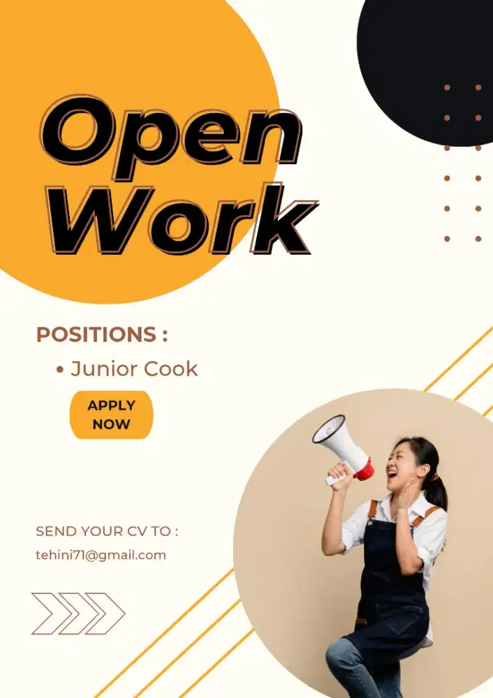 Junior Cook Untuk Resto