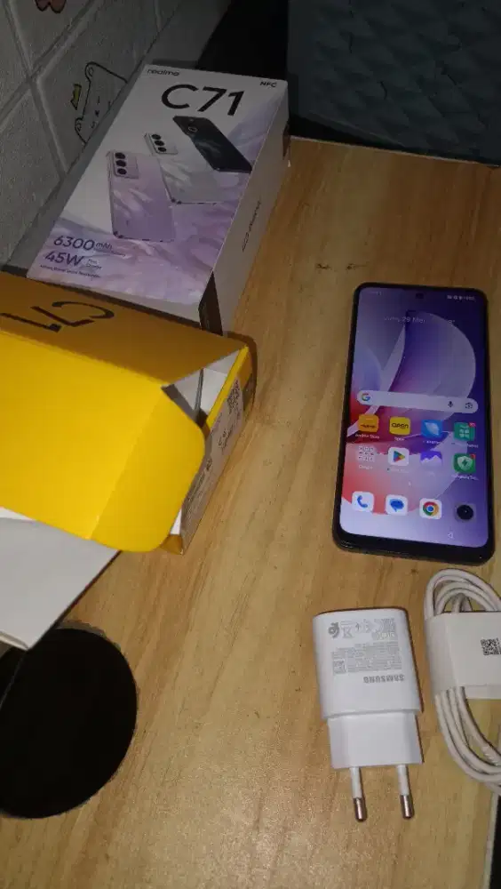 Realme c71 fullset