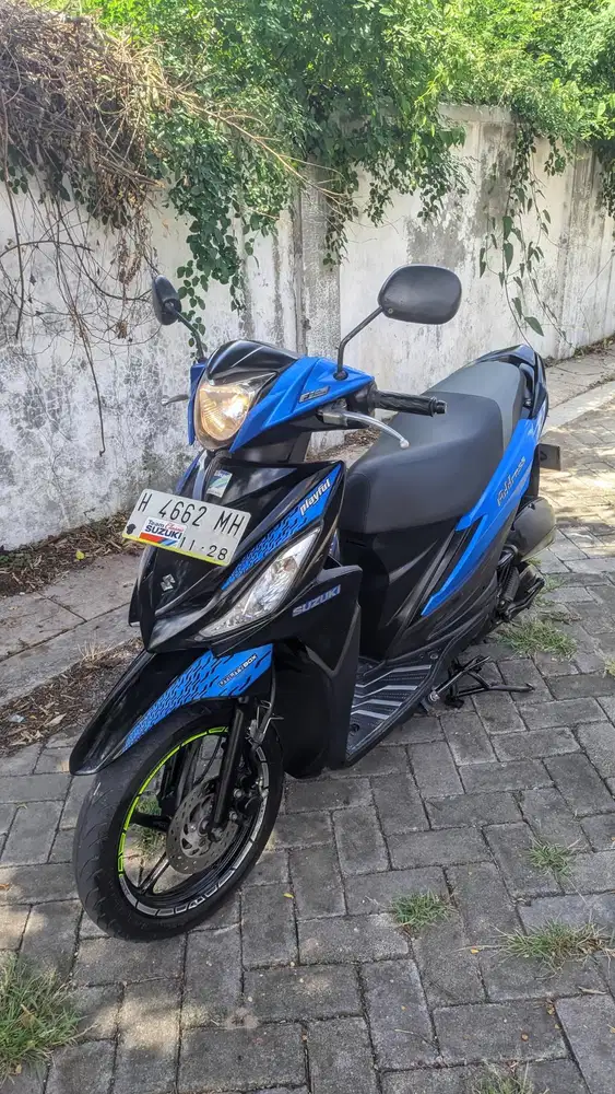 Suzuki Address Fi 2023 Biru