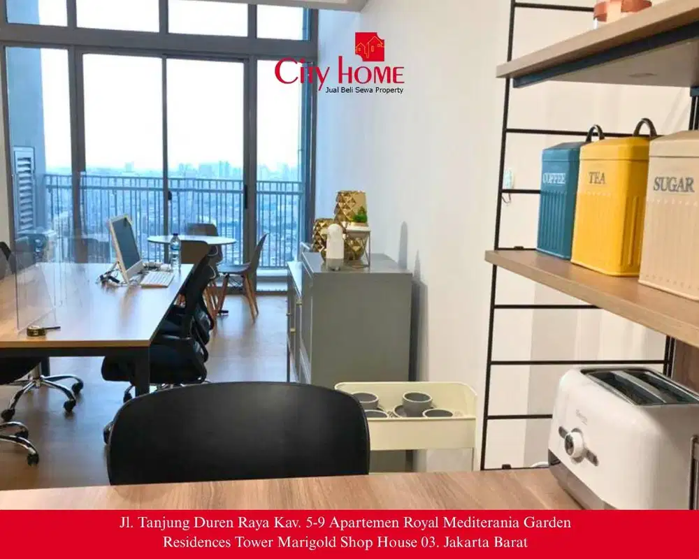 Dijual Cepat Office Furnished di Neo Soho - Lokasi Strategis