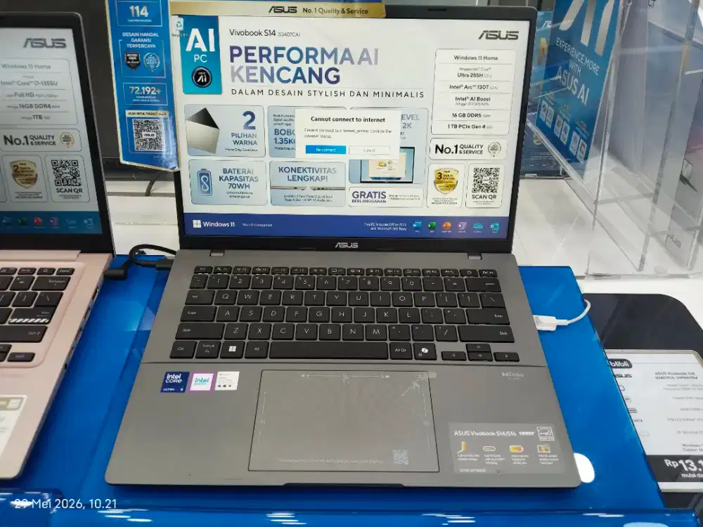 Kredit Laptop Asus S14 S3407CA, Cicilan tanpa DP, syarat Cukup KTP