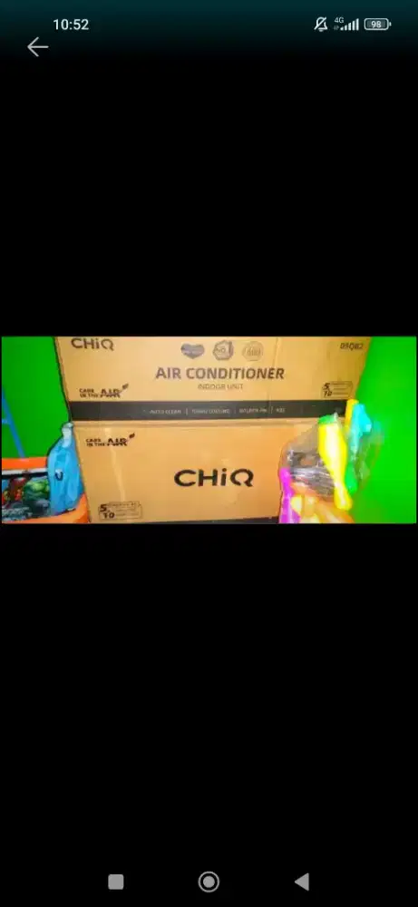 Ac chiq ori belum di pake