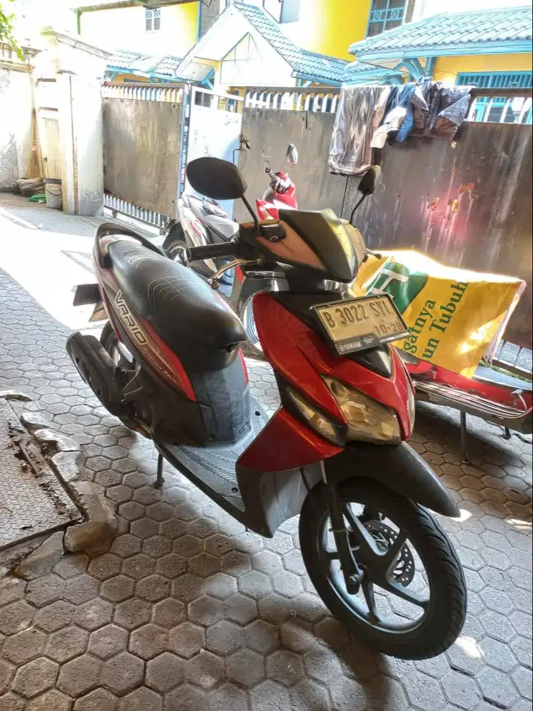Honda Vario Karbu 2008 - Mesin Sehat & Surat Lengkap (Siap Pakai)