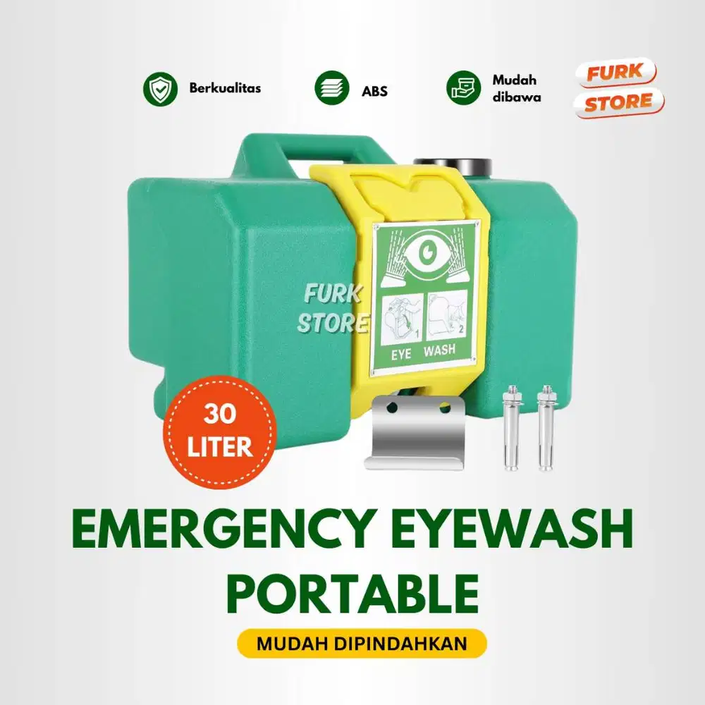 EWP30 Eyewash Galon Portable – Emergency Eye Wash | Alat Pencuci Mata