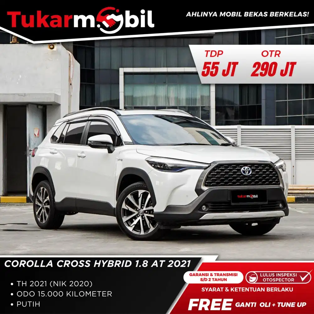 TOYOTA COROLLA CROSS HYBRID 1,8 At thn 2021