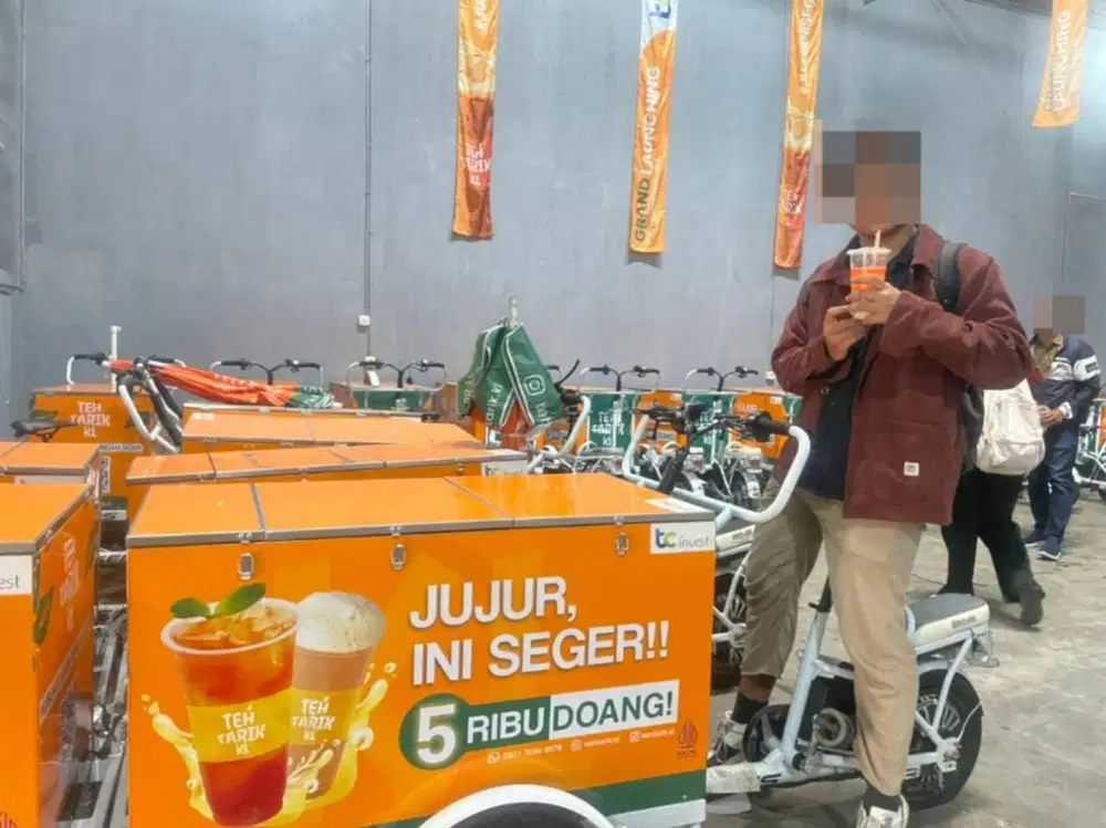 DIBUTUHKAN SEGERA RIDER TEH TARIK KELILING JAKSEL (LOKER)