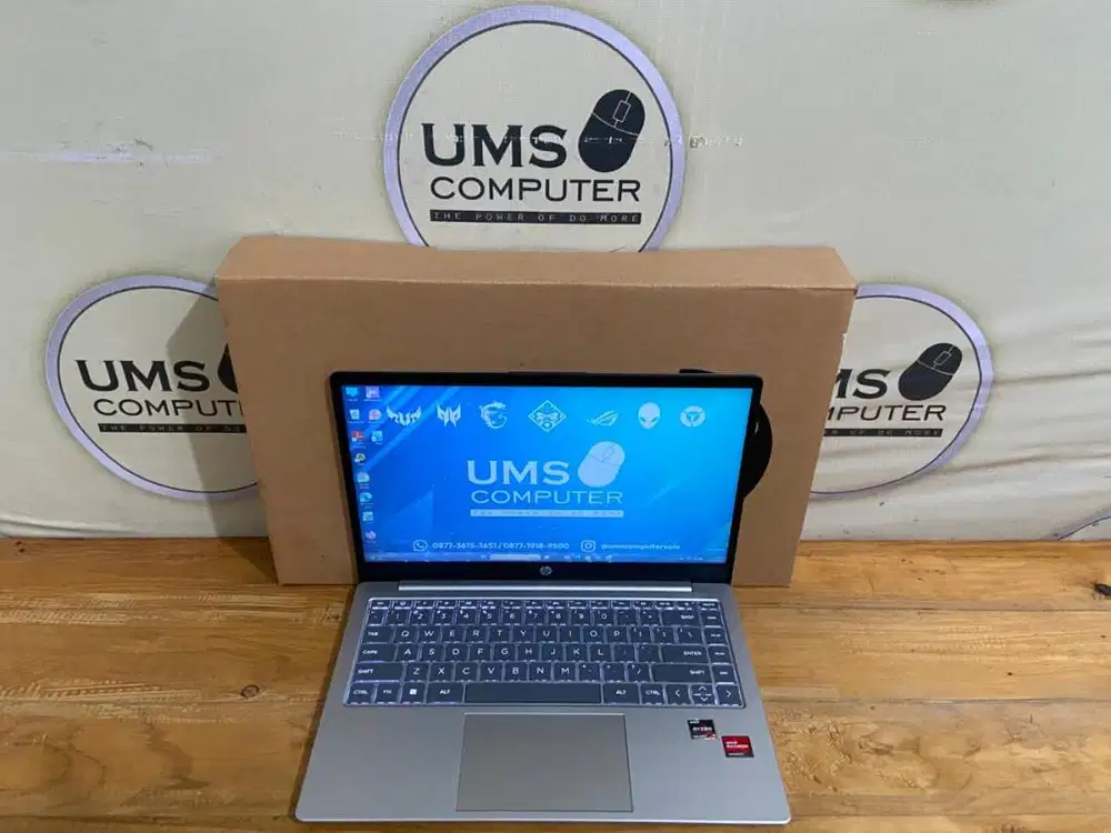 HP 14 EM0168AU RYZEN 7 7730U Ram 16GB SSD 512GB FHD