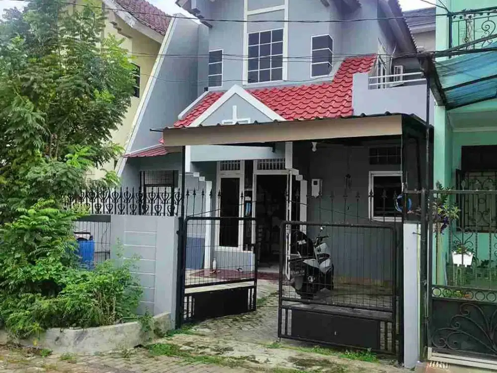 Dijual Rumah 2 Lantai Puri Gardena Pegadungan Kalideres Jakarta Barat aman nyaman mudah akses dekat fasilitas umum harga nego