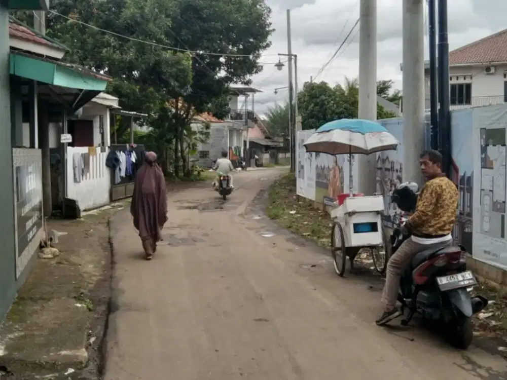 Tanah Premium 15 mnt Stasiun Bojong Gede Free SHM