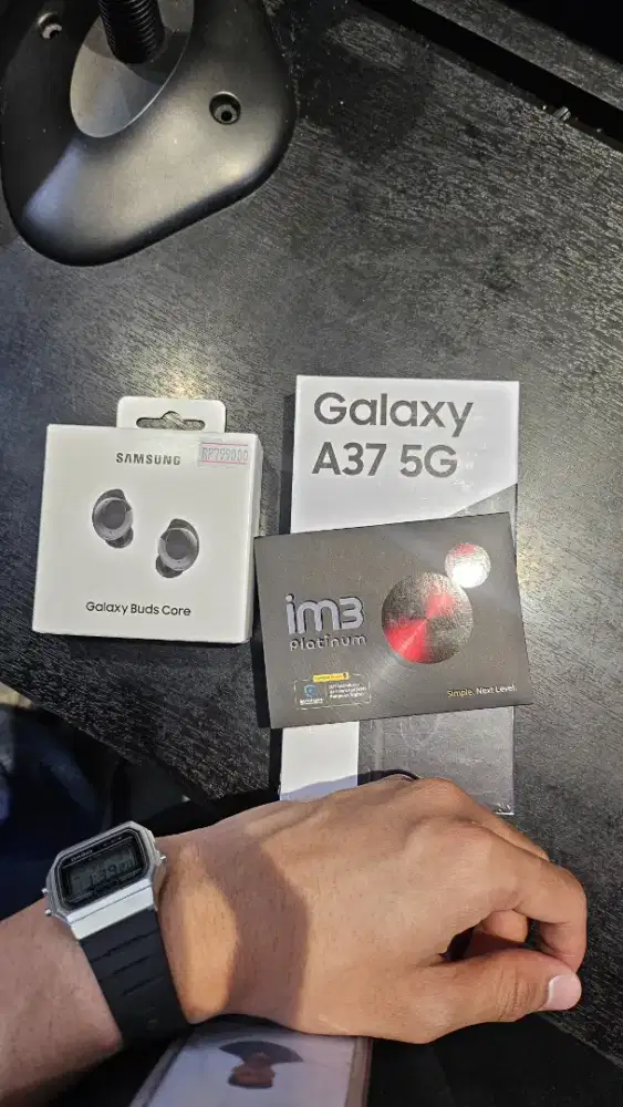 Samsung A37 8/256 Free Buds Core Free Adaptor 25W & Free Kuota IM3