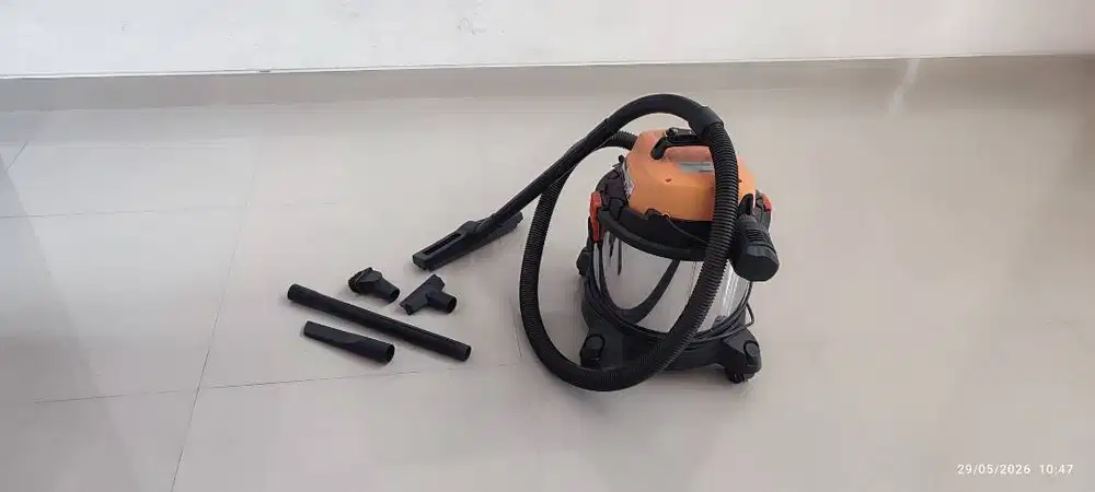 Vacuum Cleaner Lakoni 20 Liter Stainless Wet Dry Blower 1100W Original