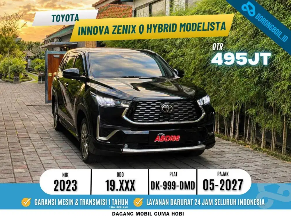 TOYOTA INNOVA ZENIX Q HYBRID MODELISTA 2023 TDP 30JT