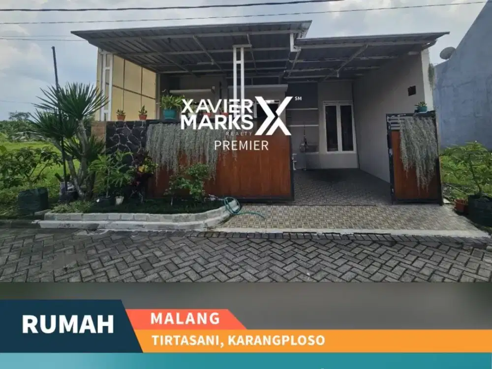 Harga BU Rumah Siap Huni di Perumahan Tirtasani Malang Akses Mudah