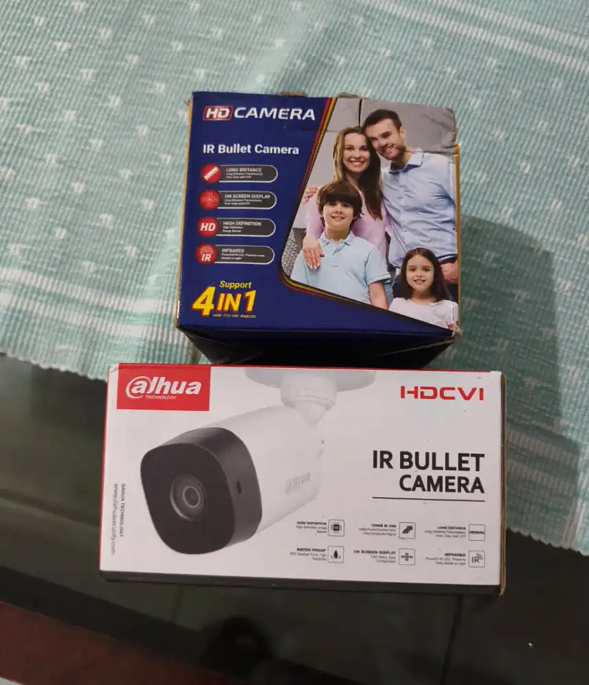2 pcs cctv hdcvi ir bullet