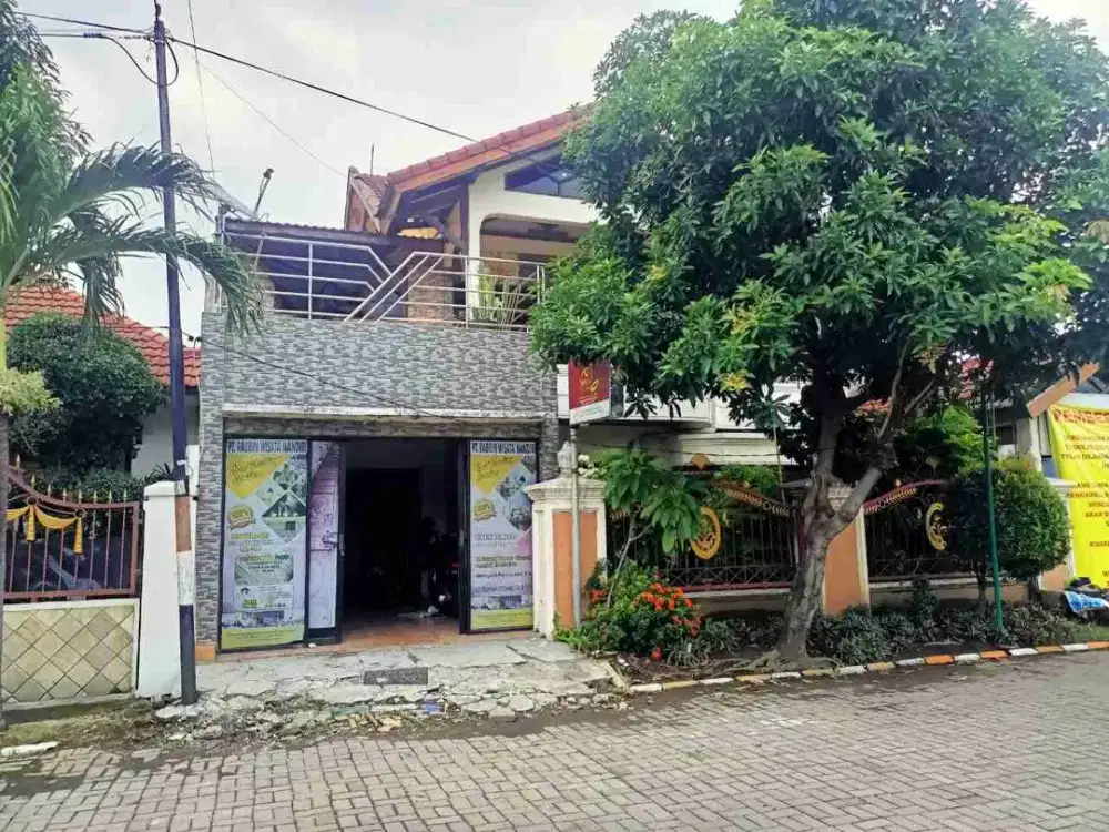 di jual rumah 2 lantai eks kantor deltasari waeu sidoarjo