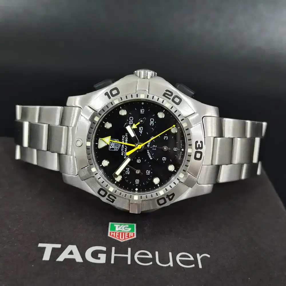 [For Sale] T4G Heuer Aquagraph professional-grade dive watch 500m