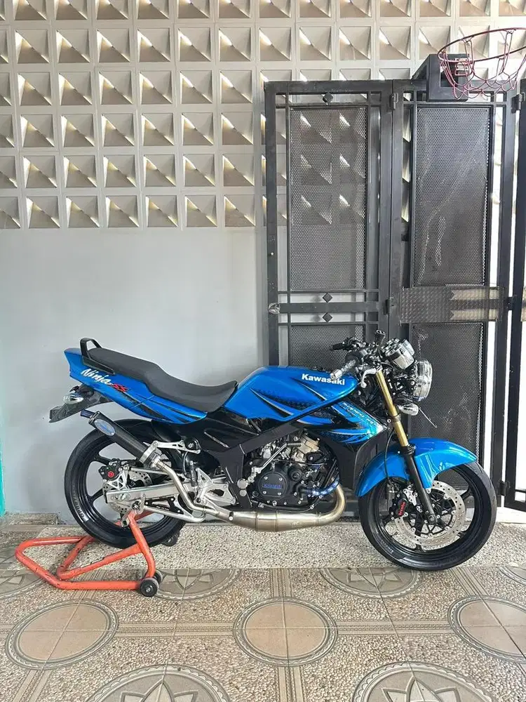 Ninja R 2014 asli biru convert SS full spek mewah
