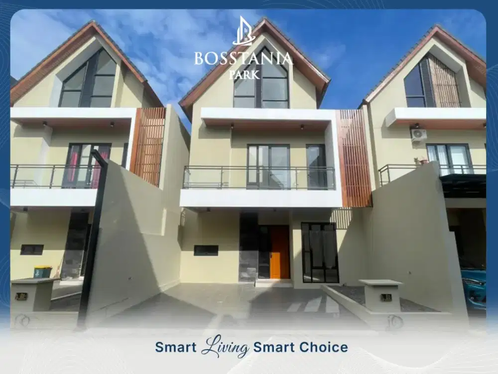 RUMAH TYPE SCANDINAVIAN, DENAH DUSTOM, BEBAS BANJIR LISTRIK BAWAH TANAH, LOKASI DI PATI