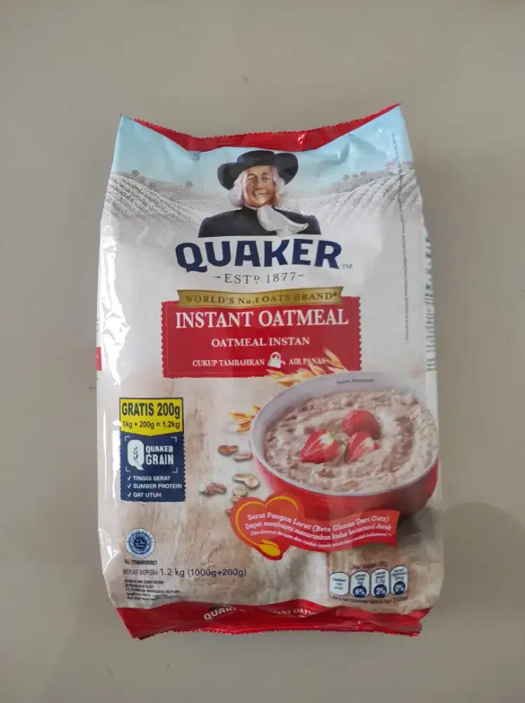 Quaker Instant Oatmeal 1.2 Kg