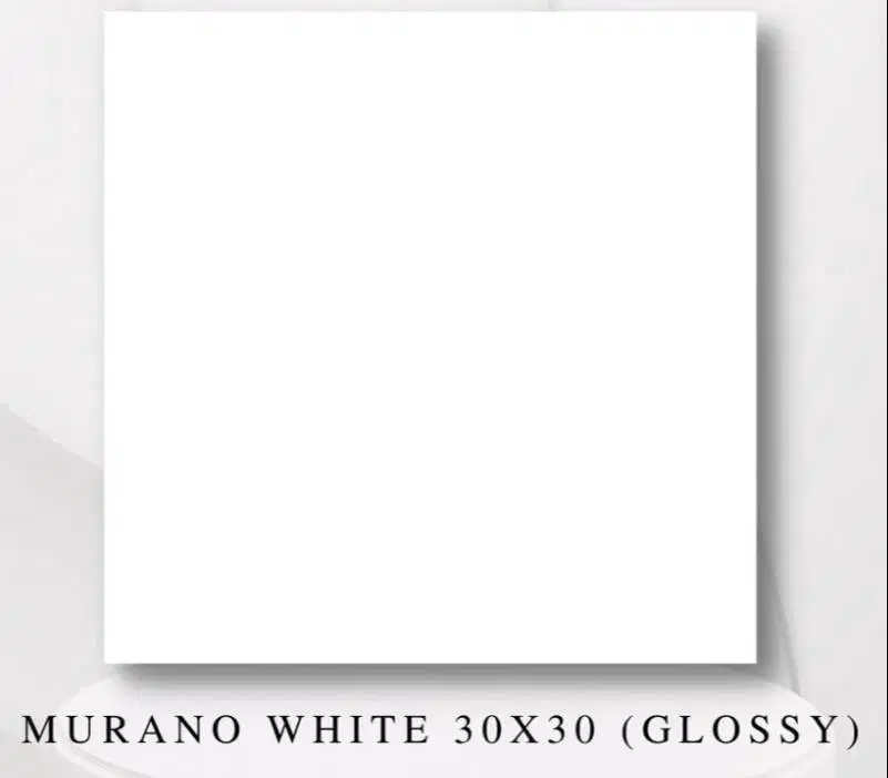 Asia Tile Murano White Glossy 30 x 30