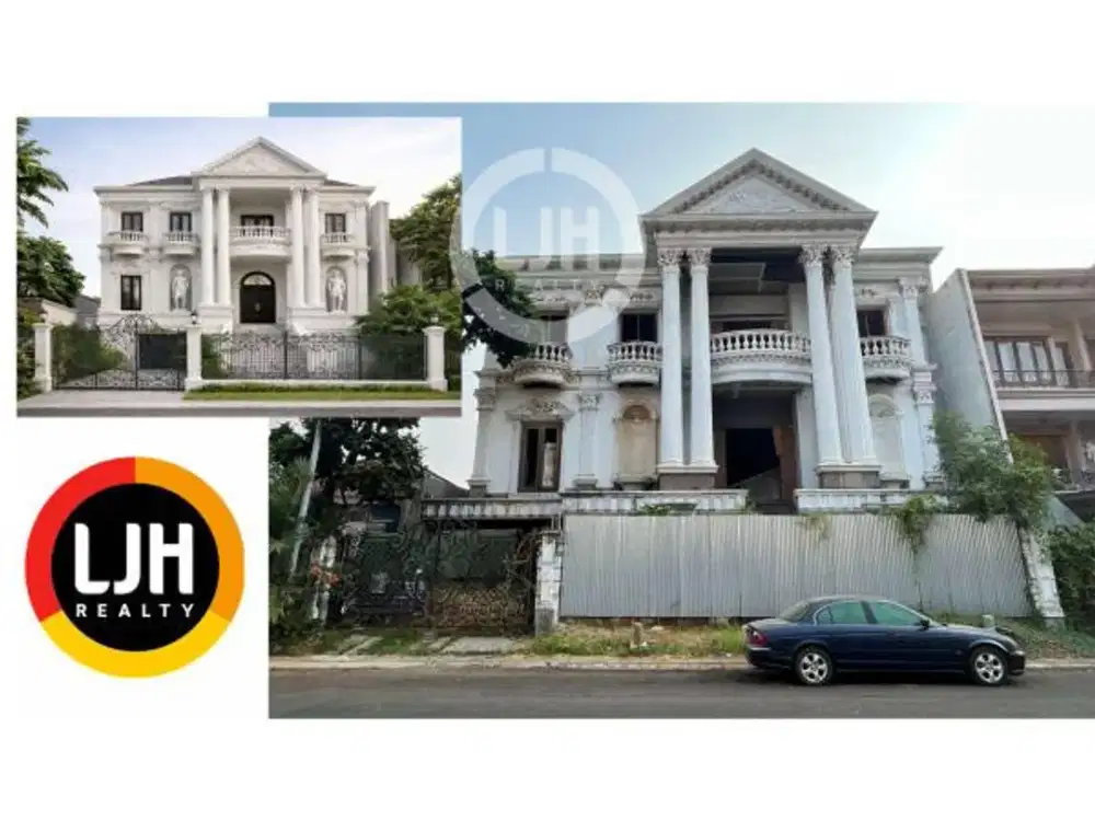 Rumah Mewah 3 Lantai di Bukit Gading Mediterania, Kelapa Gading, Jakarta Utara