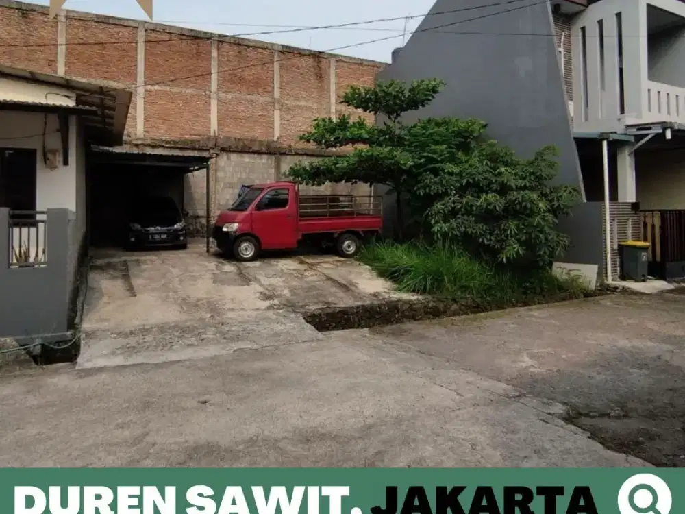 Tanah Kavling dijual Murah, Dalam komplek Duren Sawit, Jakarta Timur Dekat Tol Becakayu