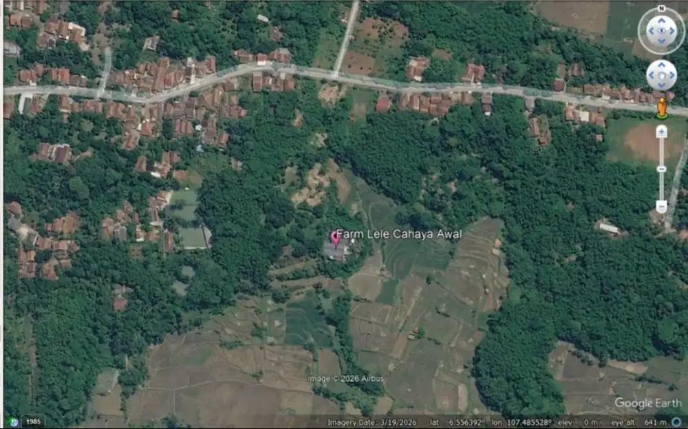 DIJUAL TANAH KEBON/KOLAM LELE