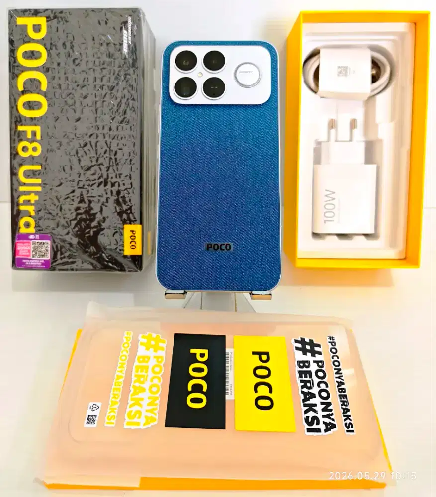 Xiaomi Poco F8 Ultra 5G 16/512 GbLikenew 99% Garansi Feb 28 bs TT/BT