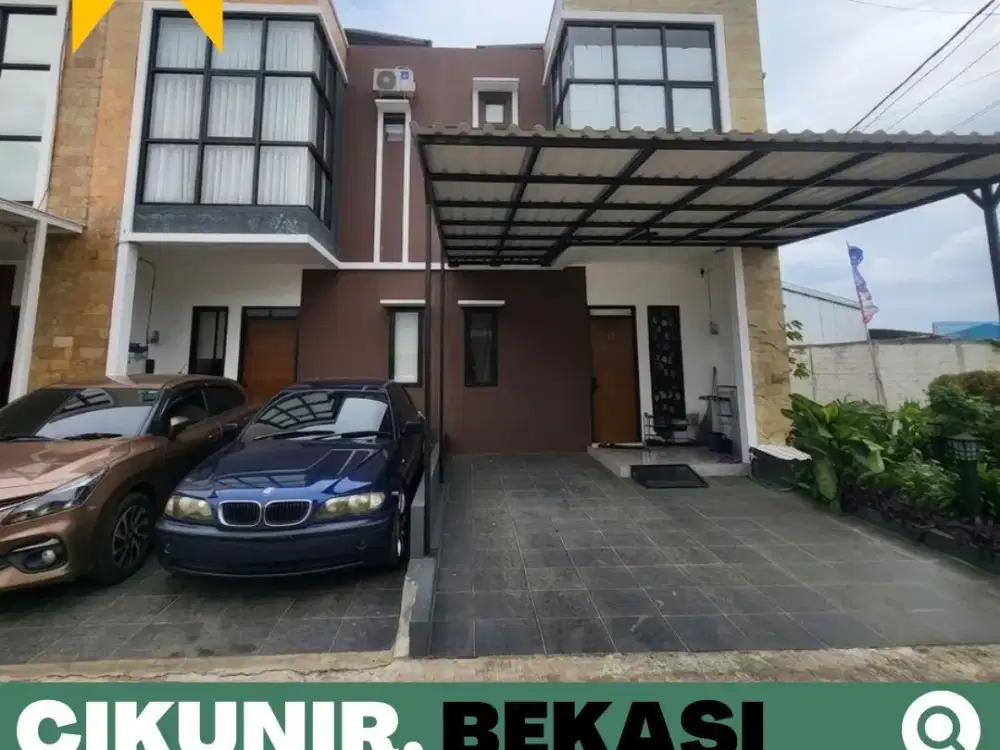 Rumah Baru dijual Murah 2 Lantai Cikunir, Bekasi 10 Menit Tol Becakayu