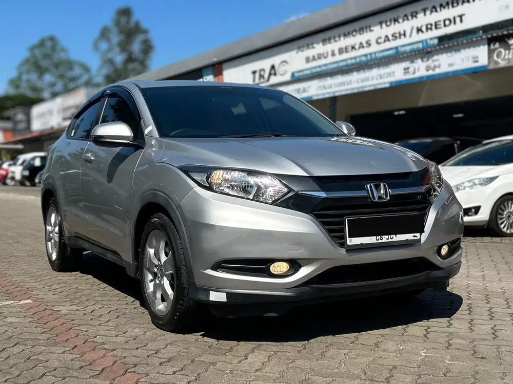 KM LOW!! 42RB!! HONDA HRV S 1.5 CVT AT MATIC 2015 SILVER