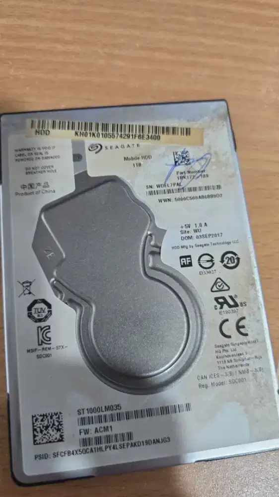 RAM LAPTOP DAN HARDDISK *BACA DESKRIPSI