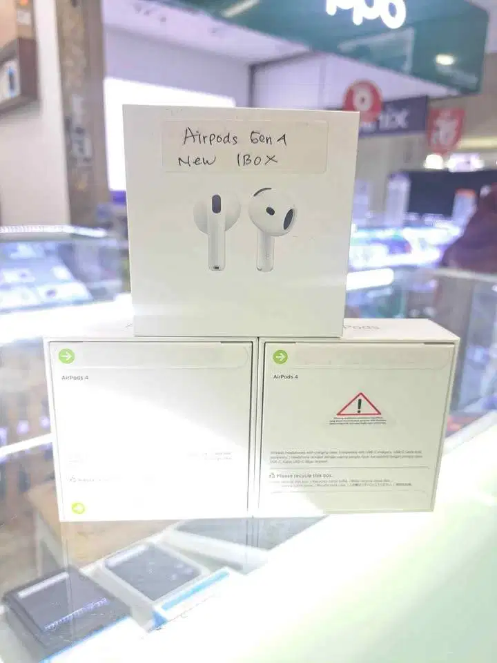 Airpods Gen 4 New Segel Box Garansi IBOX