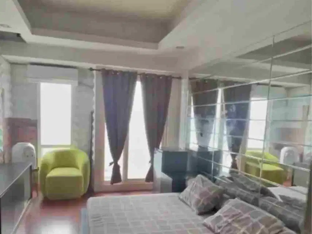 ORCHARD MANSION ADA BALKON ‼️ Apartemen Studio Furnish Pakuwon Mall Surabaya Barat